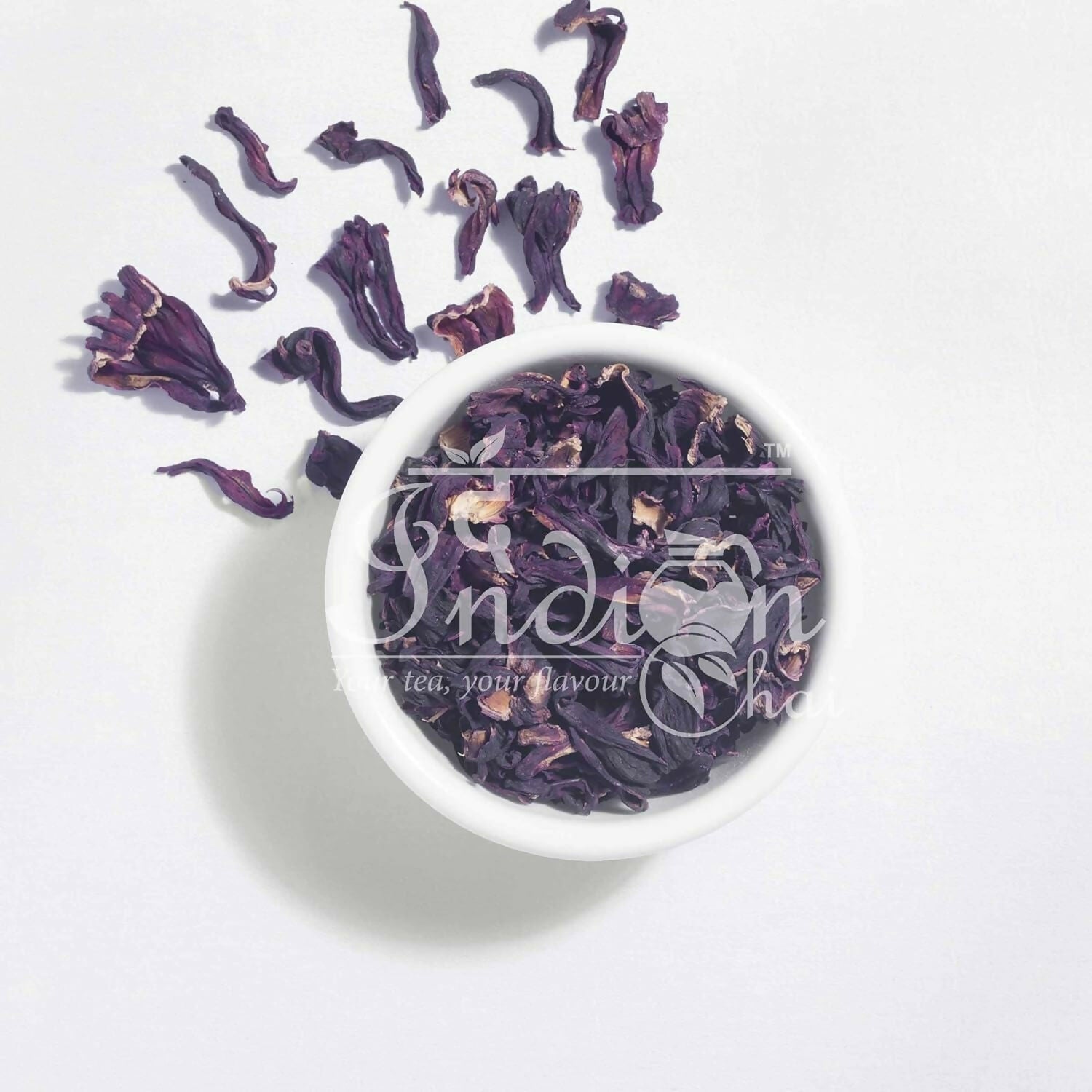 The Indian Chai - Organic Hibiscus Tea 30 Pyramid Tea Bags 