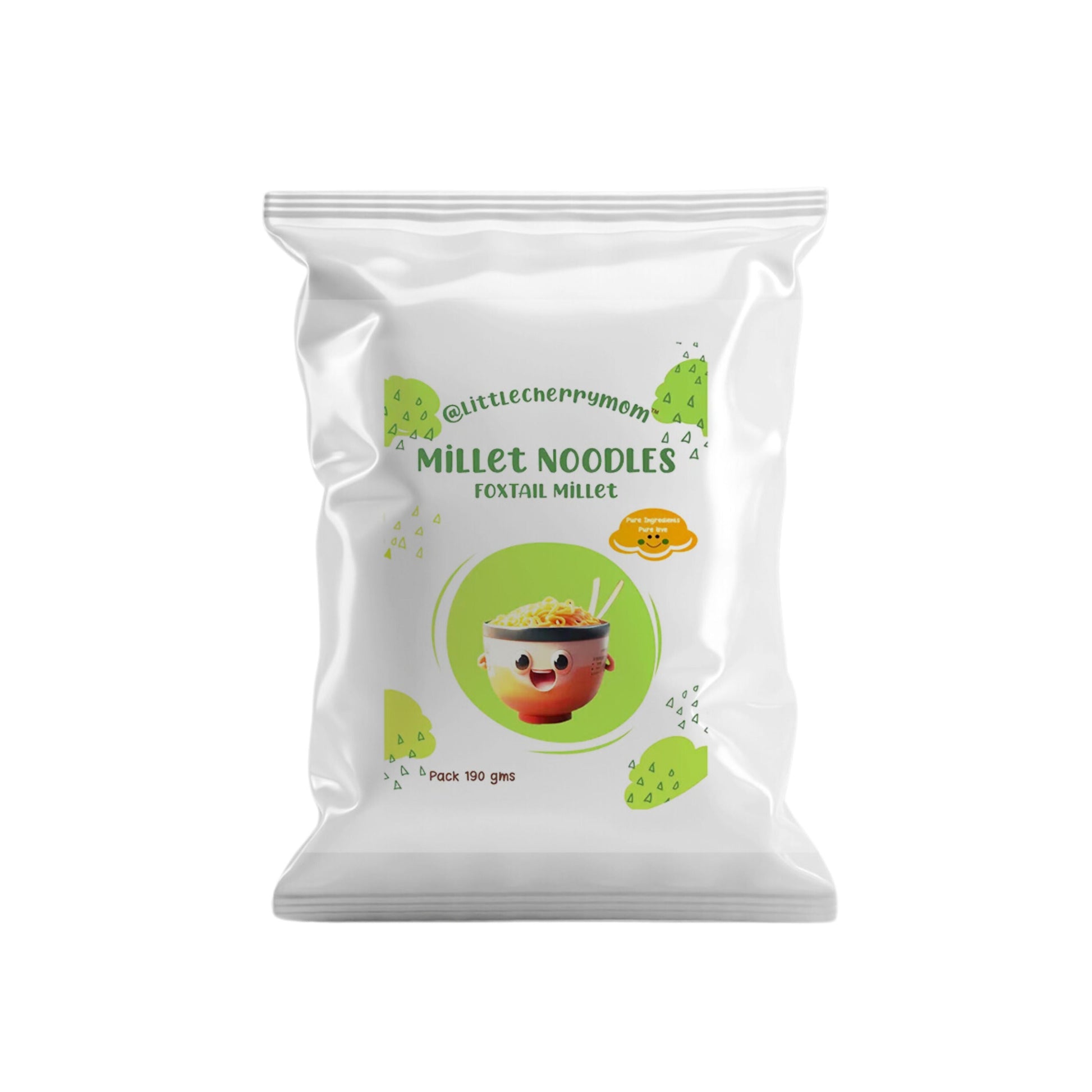 Littlecherrymom Millet Instant Noodles (Super Combo) | Swadesiicart