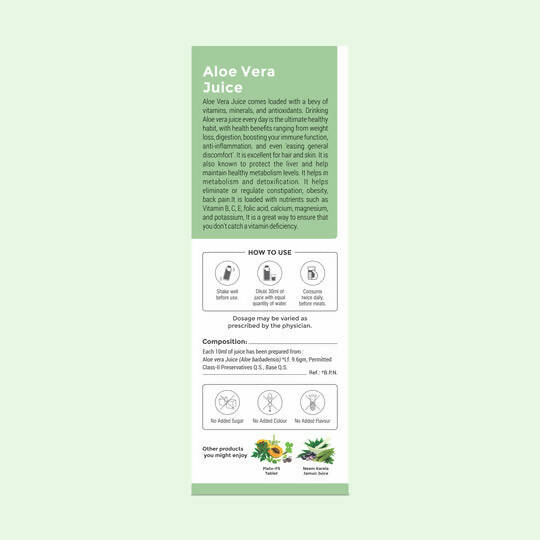 Four Seasons Aloevera Juice 