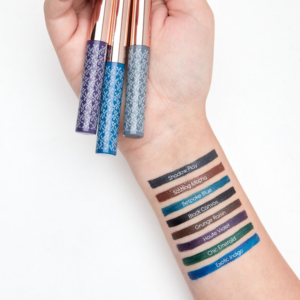 Kay Beauty By Katrina Kaif Quick Dry Liquid Eyeliner - Sizzling MochaIndigo 