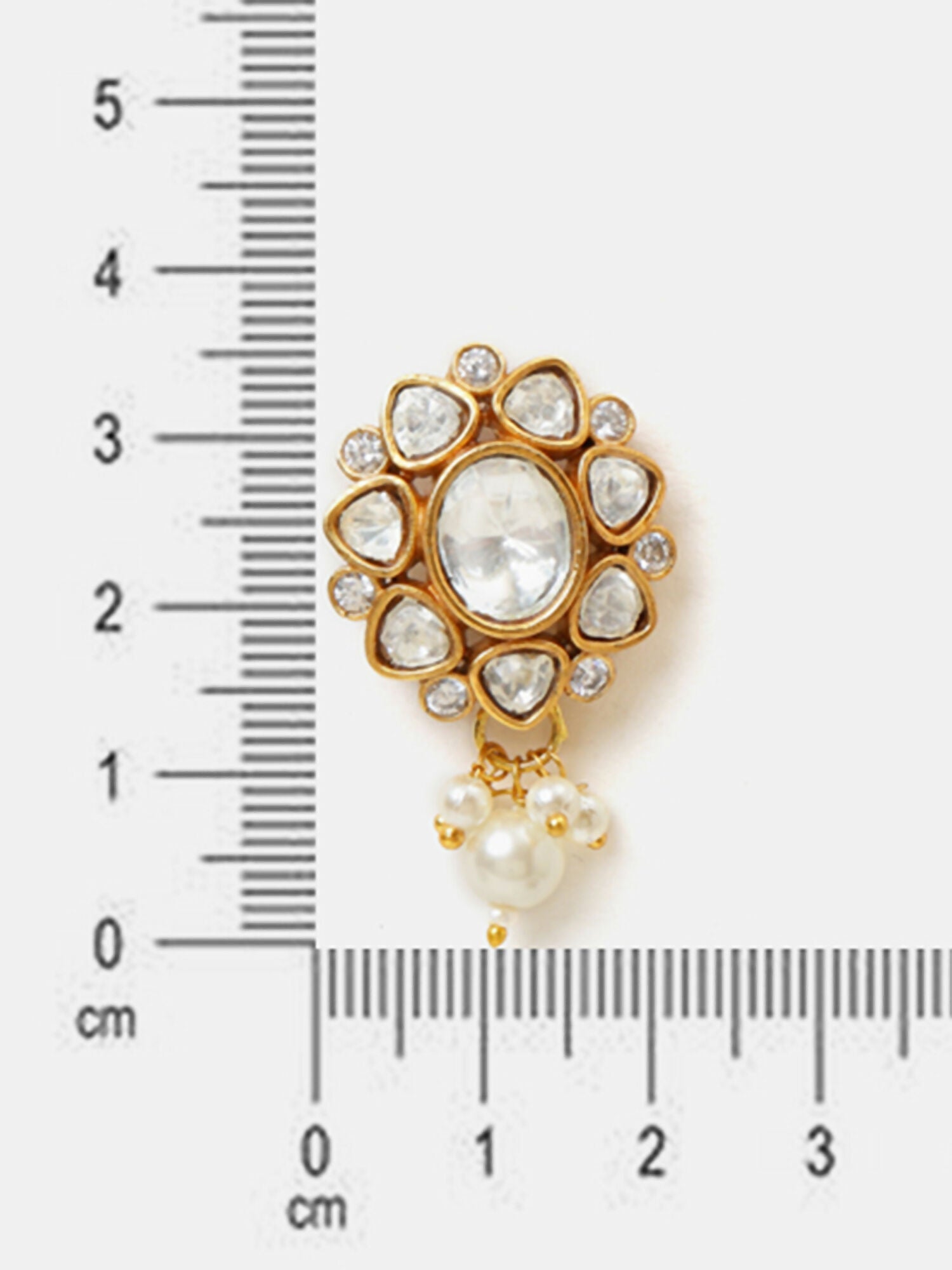 Ruby Raang Ivory Studs Earring
