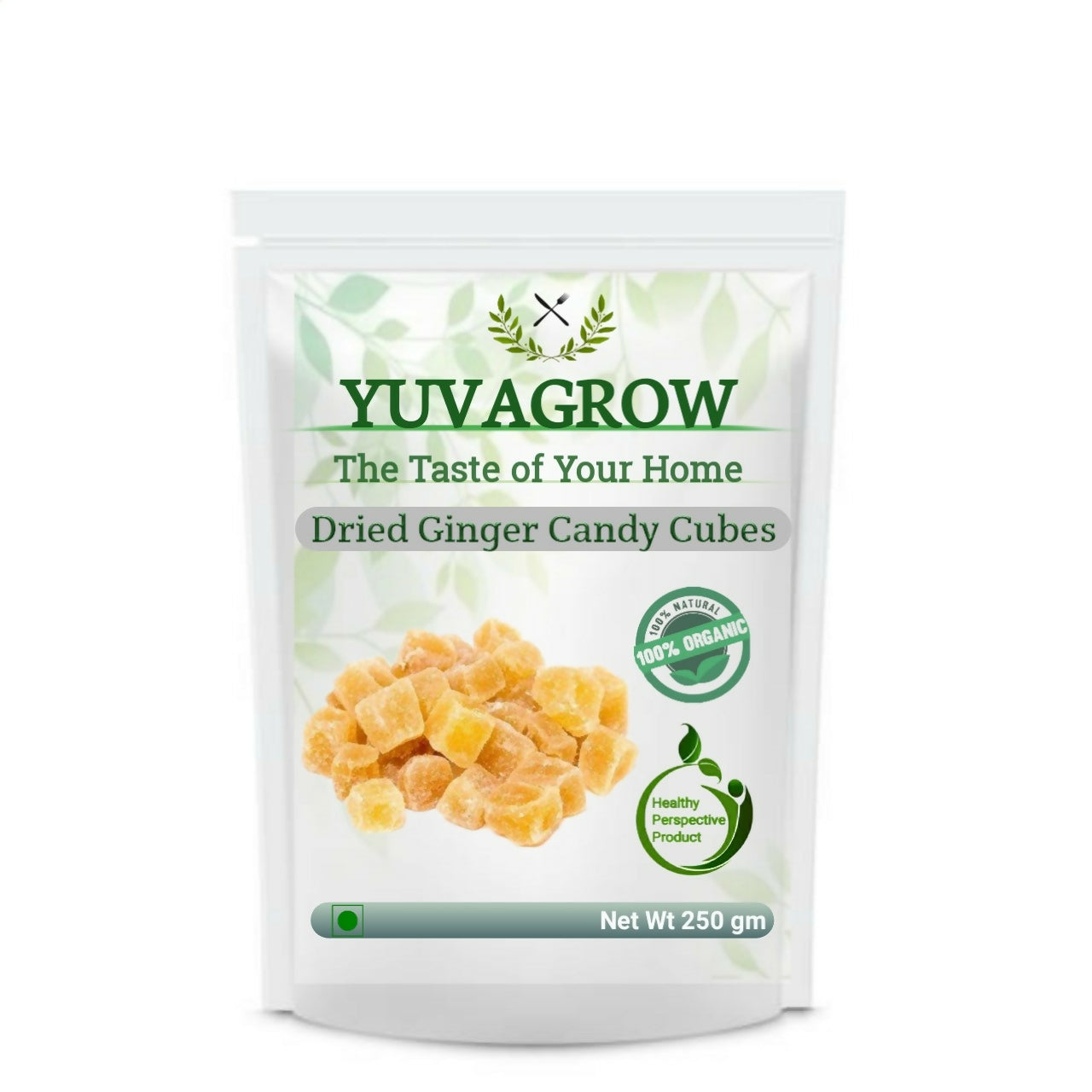 Yuvagrow Dried Ginger Cubes - Grab2buy