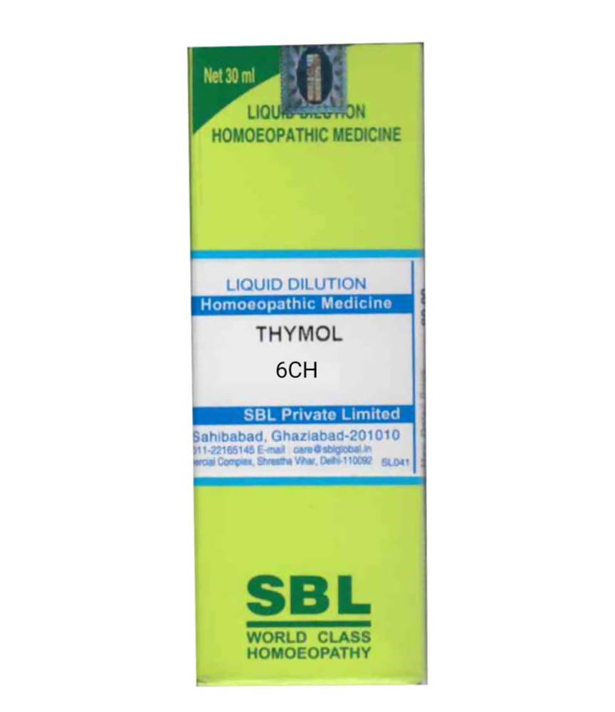 SBL Homeopathy Thymol Dilution 