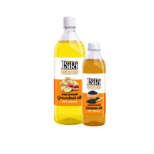 Isiri Groundnut Oil + Sesame Oil Combo 