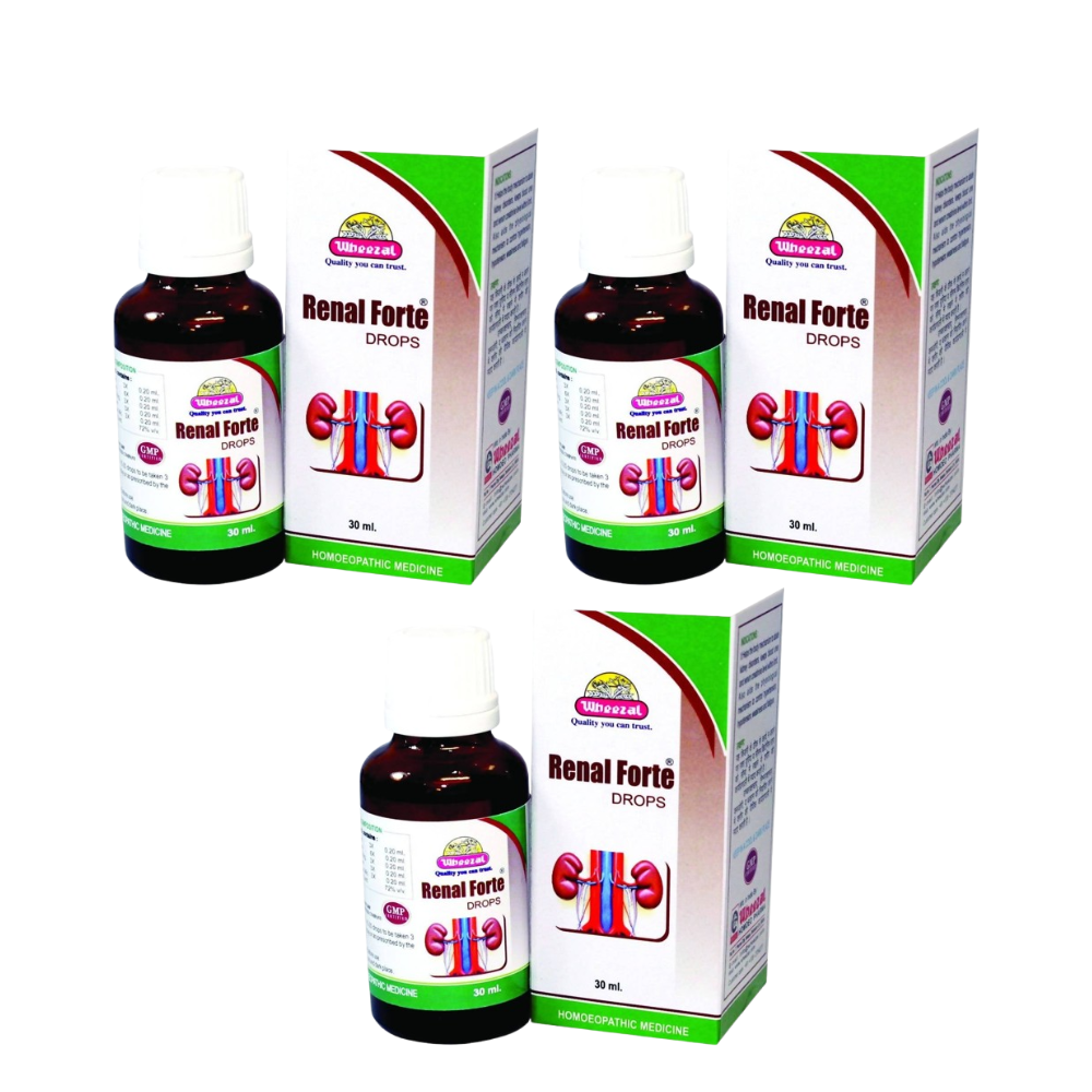 Wheezal Renal Forte Drops 