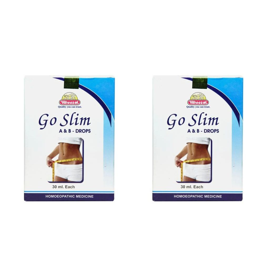 Wheezal Homeopathy Go Slim A & B Drops  Grab2Buy Wheezal Grab2Buy