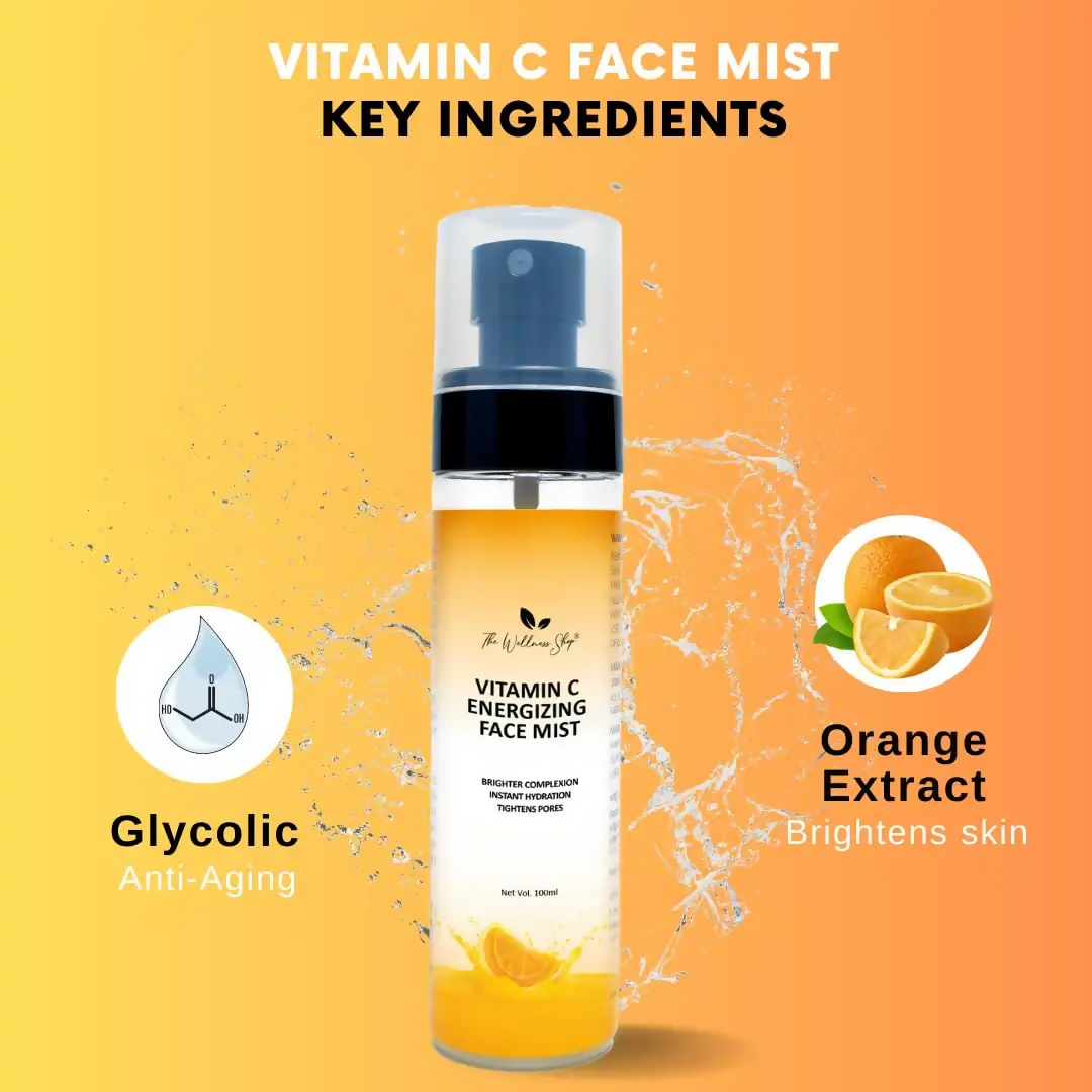 The Wellness Shop Vitamin C Energizing Face Mist  Grab2Buy The Wellness Shop Grab2Buy