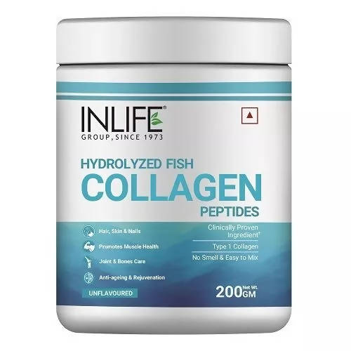Inlife Hydrolyzed Fish Collagen Peptides Powder 