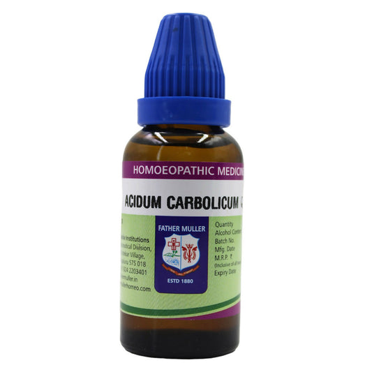 Father Muller Acidum Carbolicum Mother Tincture Q - Grab2buy