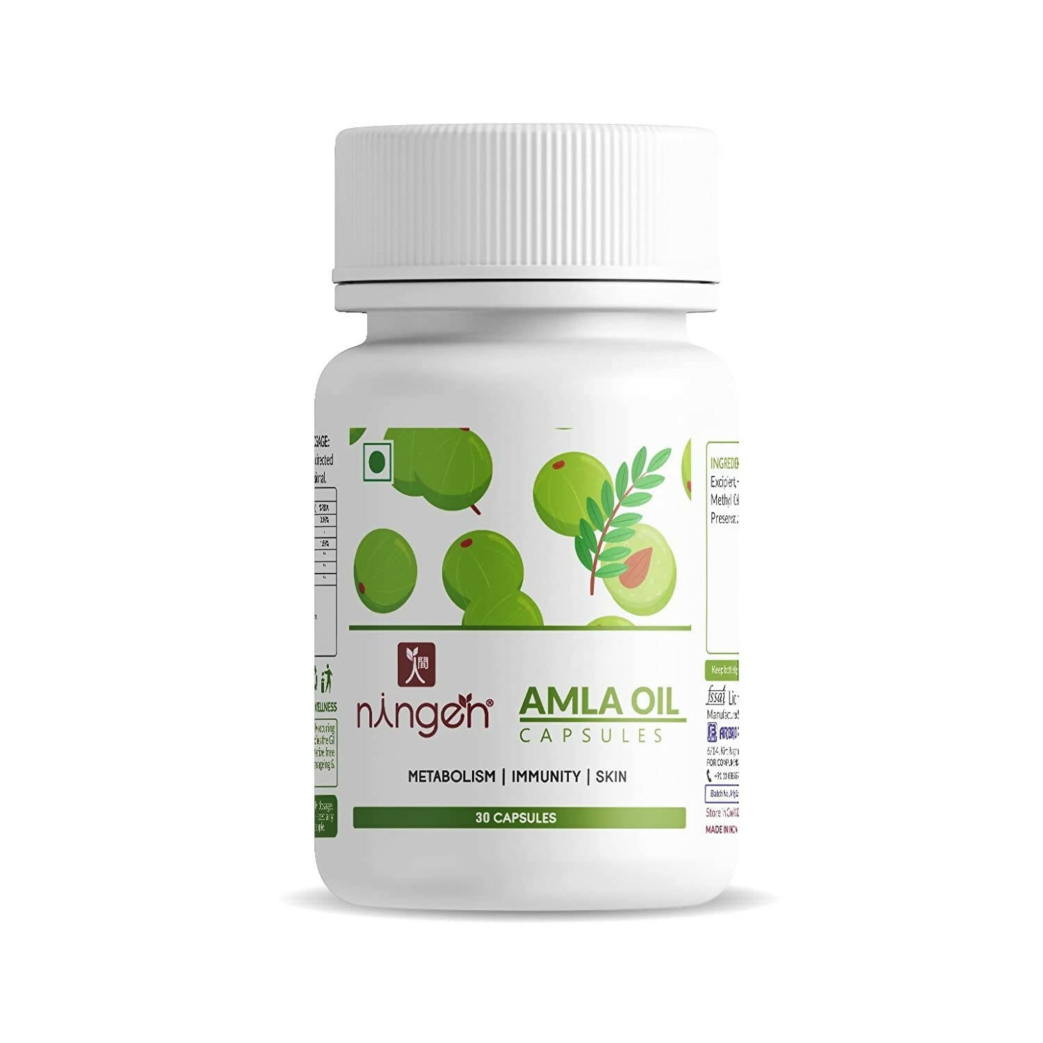 Ningen Amla Oil Capsules - Grab2buy
