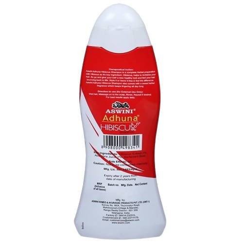 Aswini Adhuna Hibiscus Shampoo 