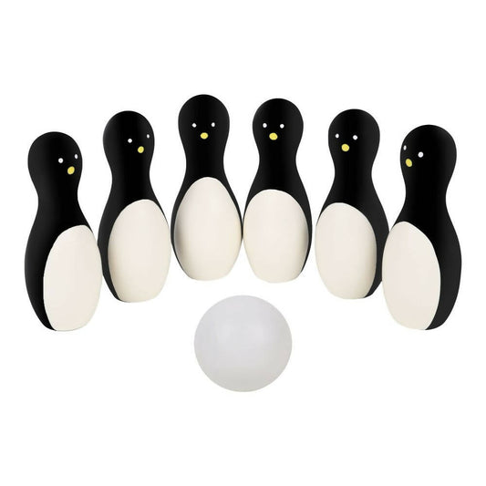 Matoyi Wooden Penguin Bowling Set For Kids - Grab2buy