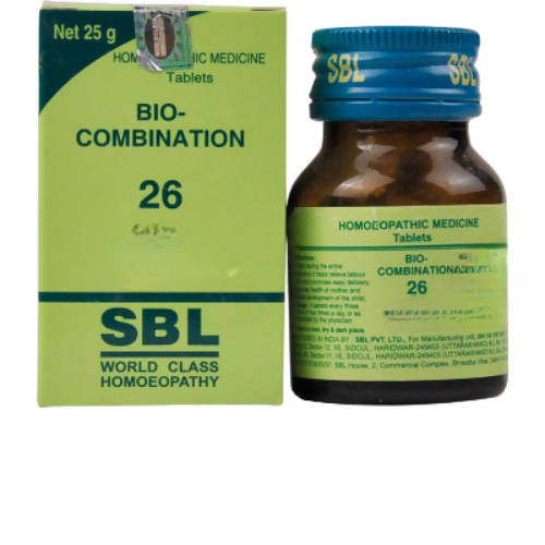 SBL Homeopathy Bio-Combination 26 Tablets 