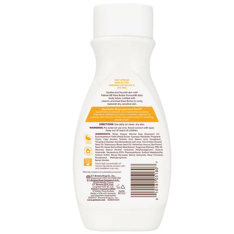 Palmer's Raw Shea Butter Daily Body Lotion 