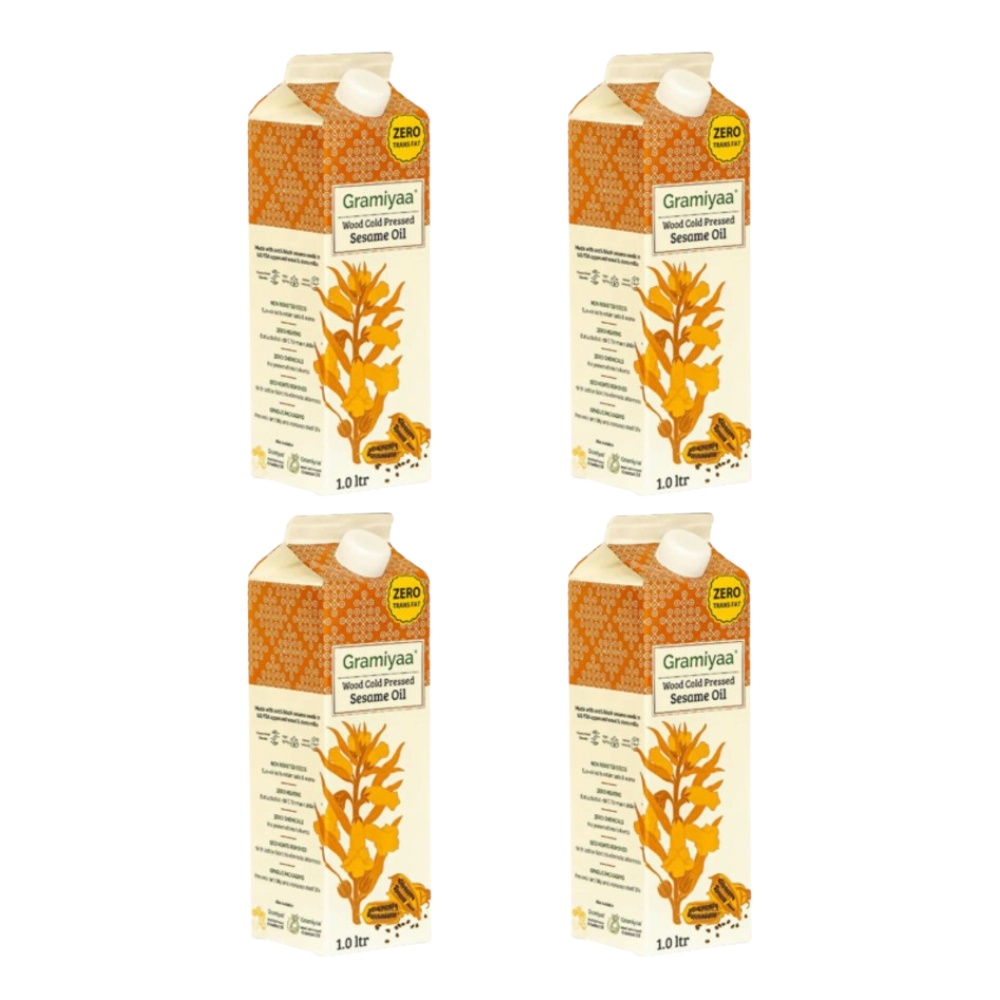 Gramiyaa Wood Cold Pressed Sesame Oil 