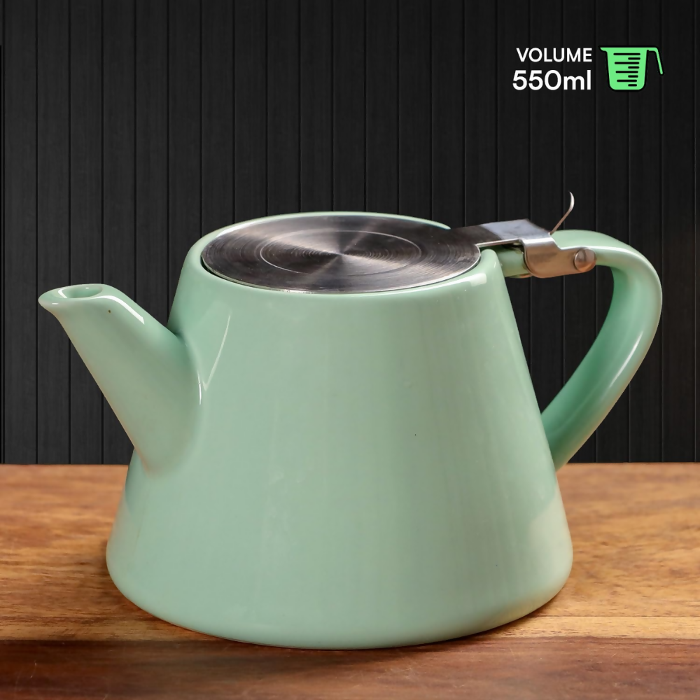 Udyan Tea Muse Teapot with Infuser - Jade Green  Grab2Buy Udyan Tea Grab2Buy
