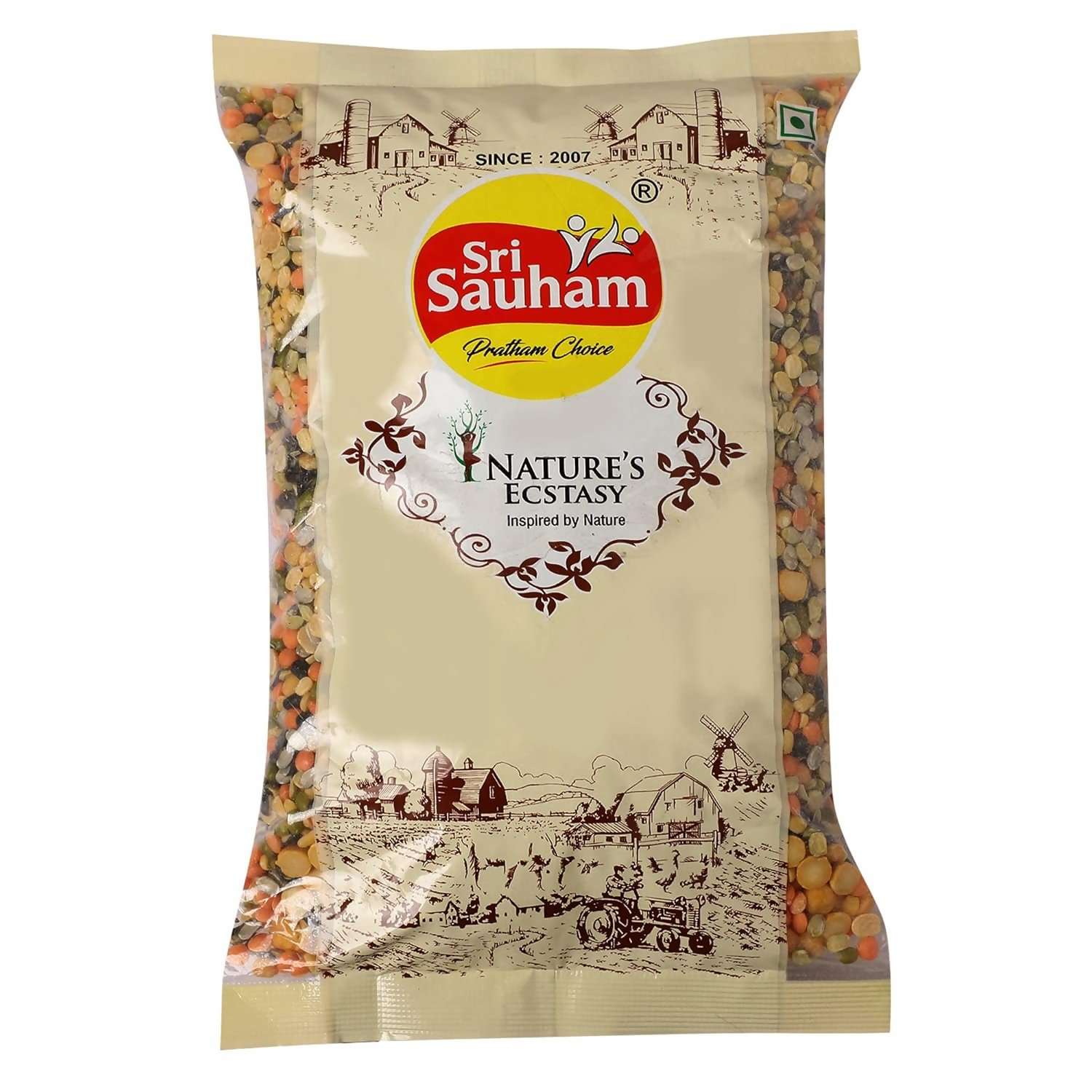 Sri Sauham Premium Mix Unpolished Dal