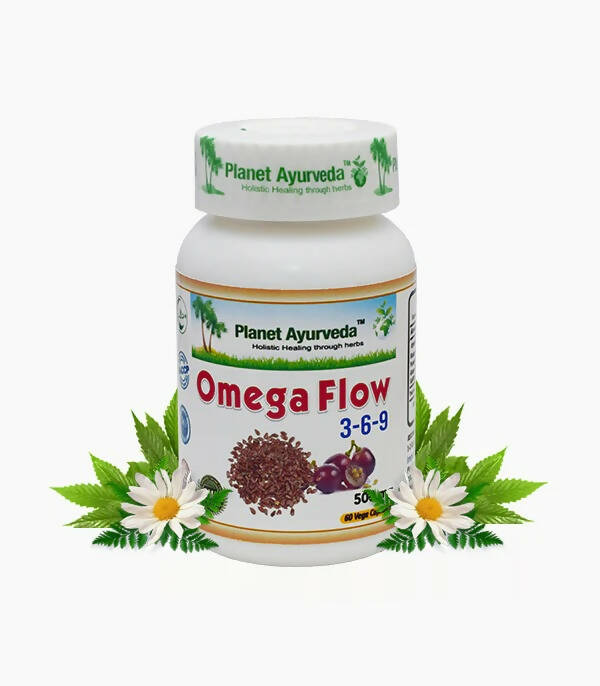 Planet Ayurveda Omega Flow 3-6-9 Capsules - Grab2buy
