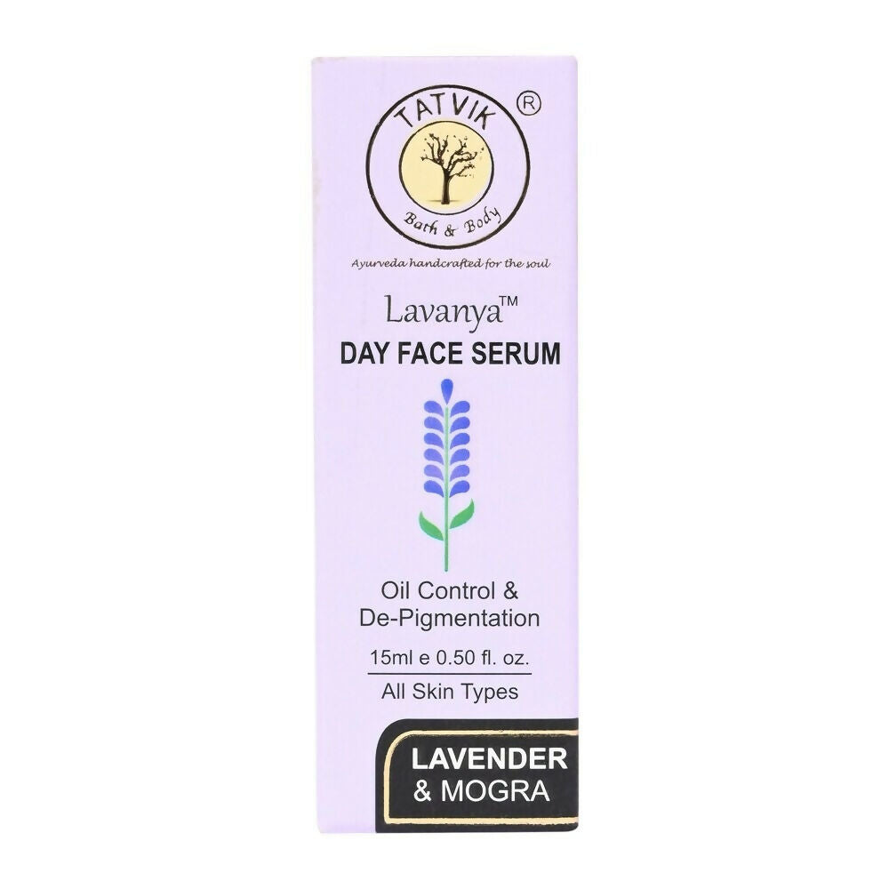 Tatvik Ayurveda Lavanya Day Face Serum (Lavender & Mogra)  Grab2Buy Tatvik Ayurveda Grab2Buy