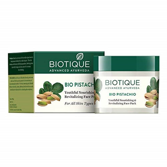 Biotique Bio Pistachio Youthful Nourishing & Revitalizing Face Pack - Grab2buy