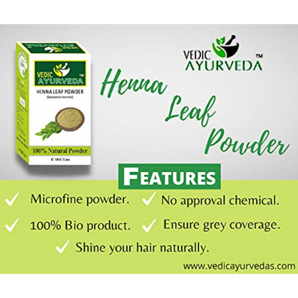 VedicAyurveda Henna Leaf Powder  Grab2Buy VedicAyurveda Grab2Buy