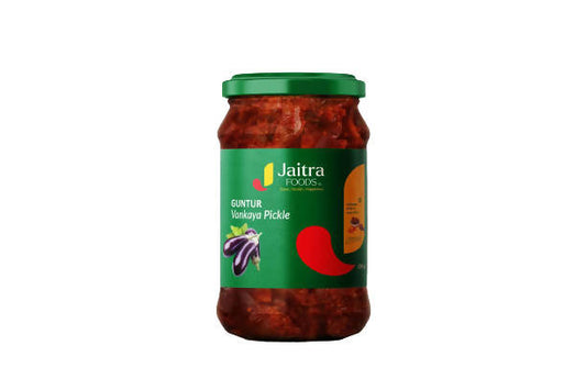 Jaitra Foods Guntur Vankaya Pickle - Grab2buy