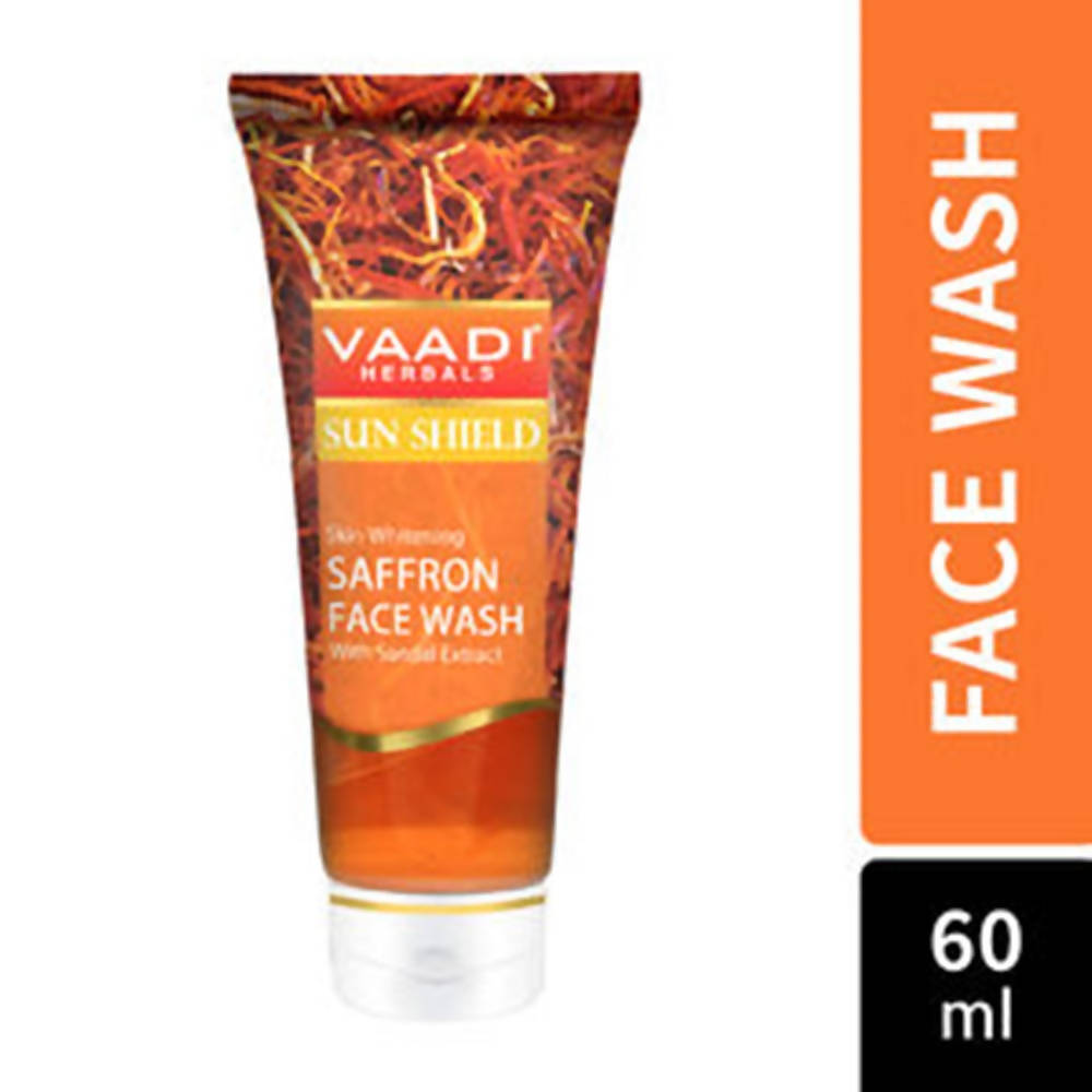 Vaadi Herbals Skin Whitening Saffron Face Wash With Sandal Extract  Grab2Buy Vaadi Herbals Grab2Buy