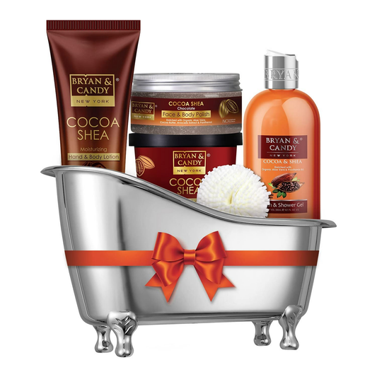 Bryan & Candy Cocoa Shea Bath Tub Collection Gift Set