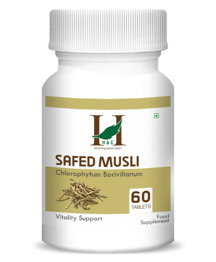 H&C Herbal Safed Musli Tablets 