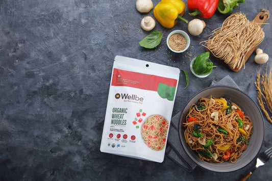Wellbe Organic Wheat Noodles - Grab2buy