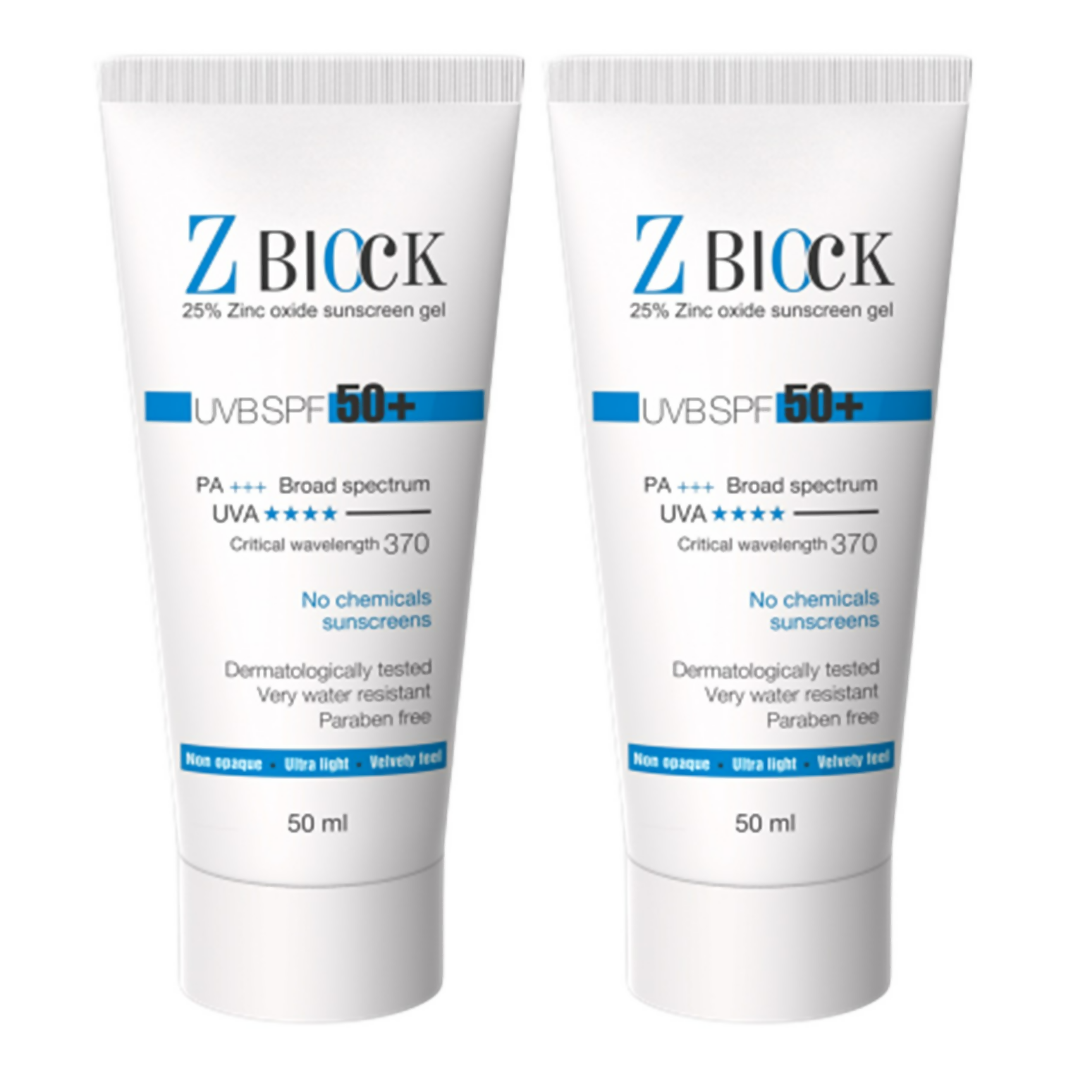 Z-Block 25% Zinc Oxide Sunscreen Gel E Mega Mart India