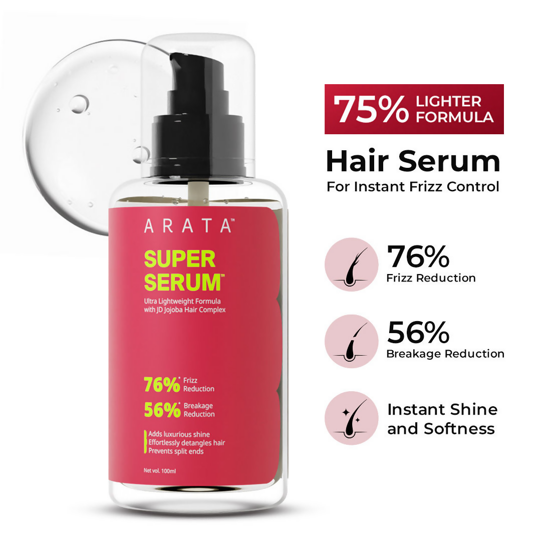 Arata Super Serum With JD Jojoba Hair Complex For Glossy 
