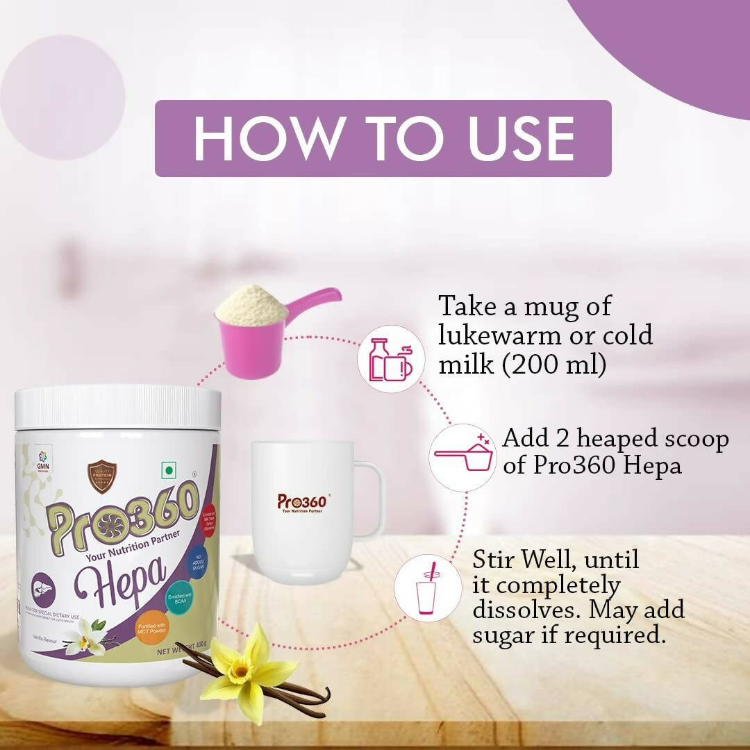 Pro360 Hepa Liver Care Protein Powder 