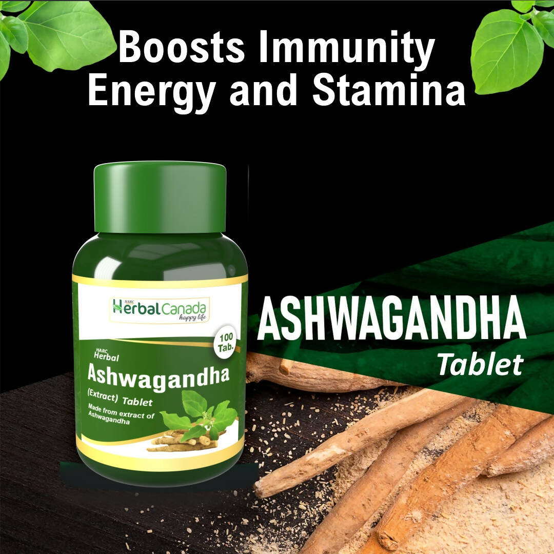 Herbal Canada Ashwagandha Extract Tablets 