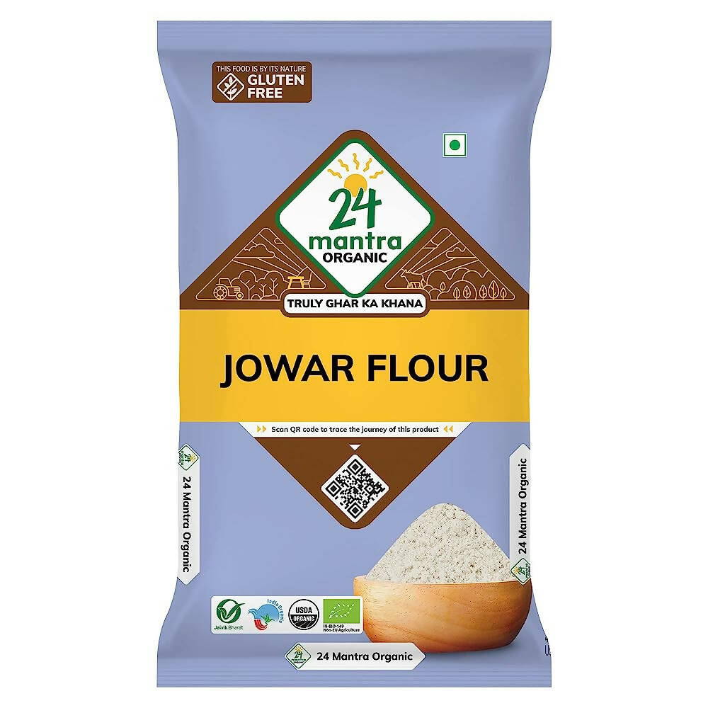 24 Mantra Organic Jowar Flour 
