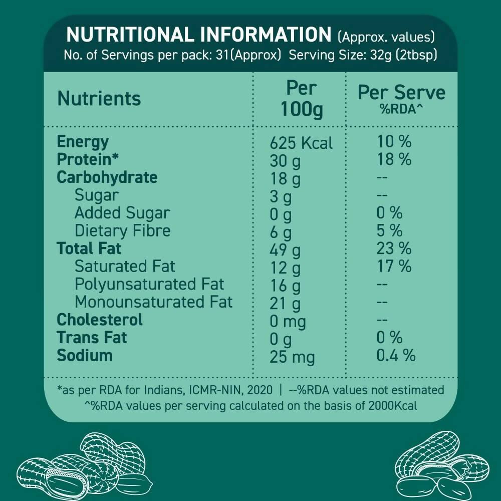 Alpino Organic Natural Peanut Butter Smooth - Grab2buy