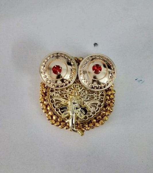 Ganesh Haldi Kumkum Holder with lids - Grab2buy