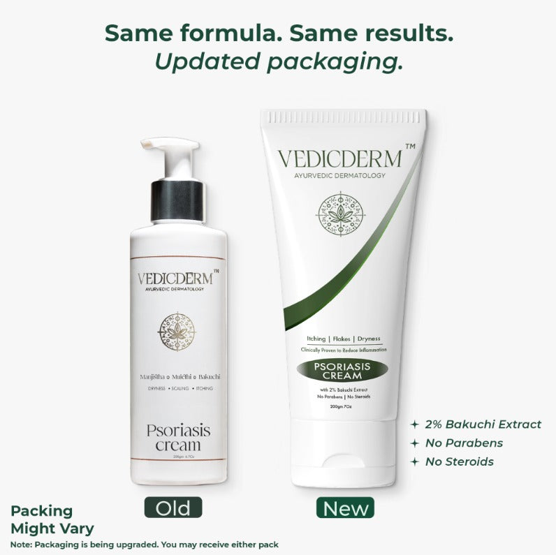 Vedicderm Psoriasis Cream with 2% Bakuchi Extract  Grab2Buy VedicDerm Grab2Buy
