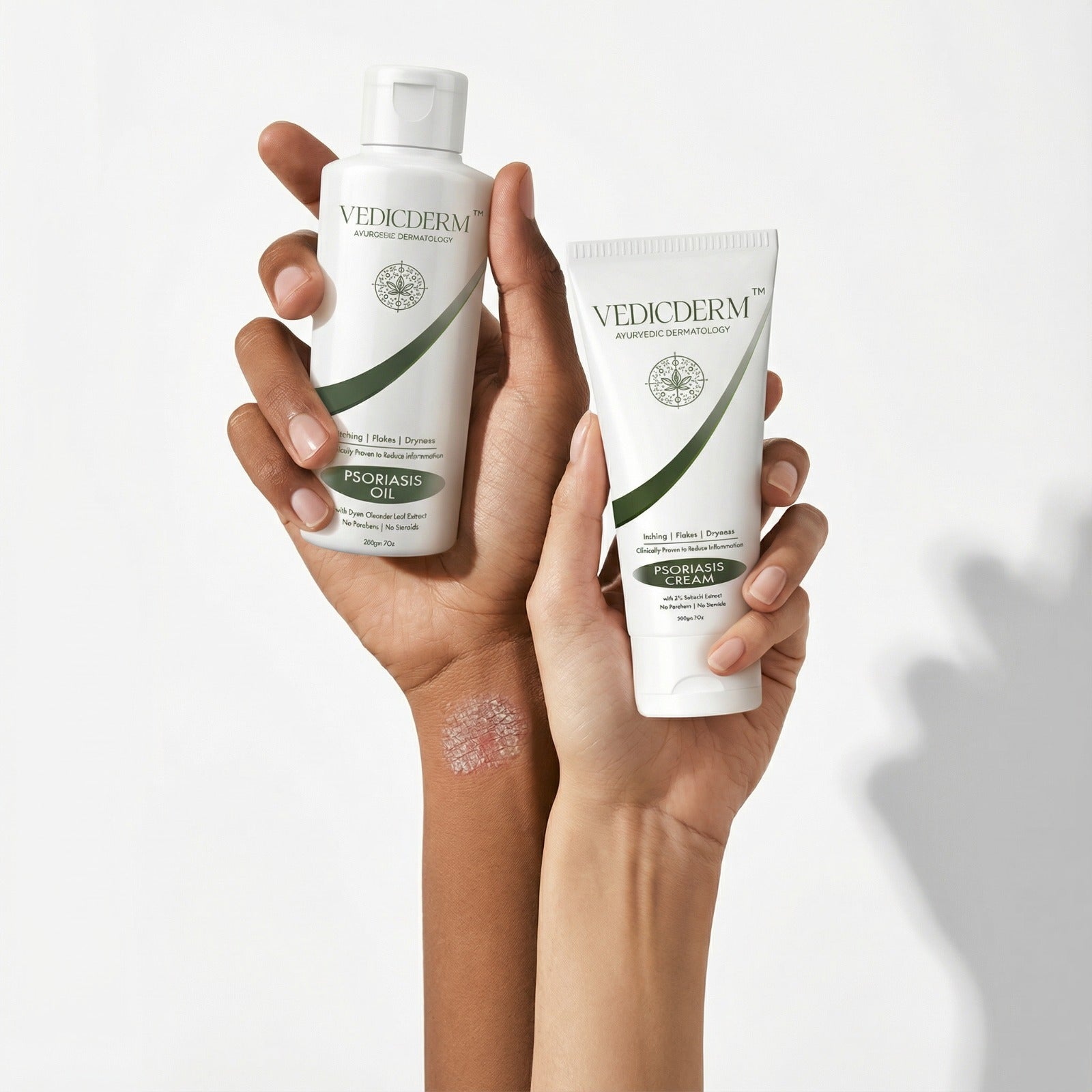 VedicDerm Sensitive Skin Bundle for Psoriasis, Eczema, Atopic Dermatitis  Grab2Buy VedicDerm Grab2Buy