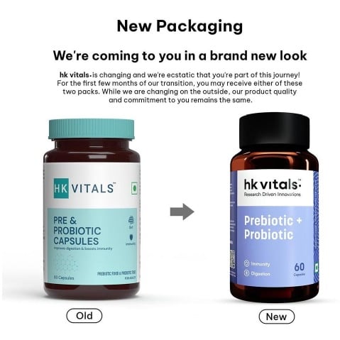 HK Vitals Pre and Probiotics Capsules 