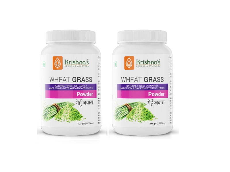 Krishna'S Herbal & Ayurveda Wheatgrass Powder 