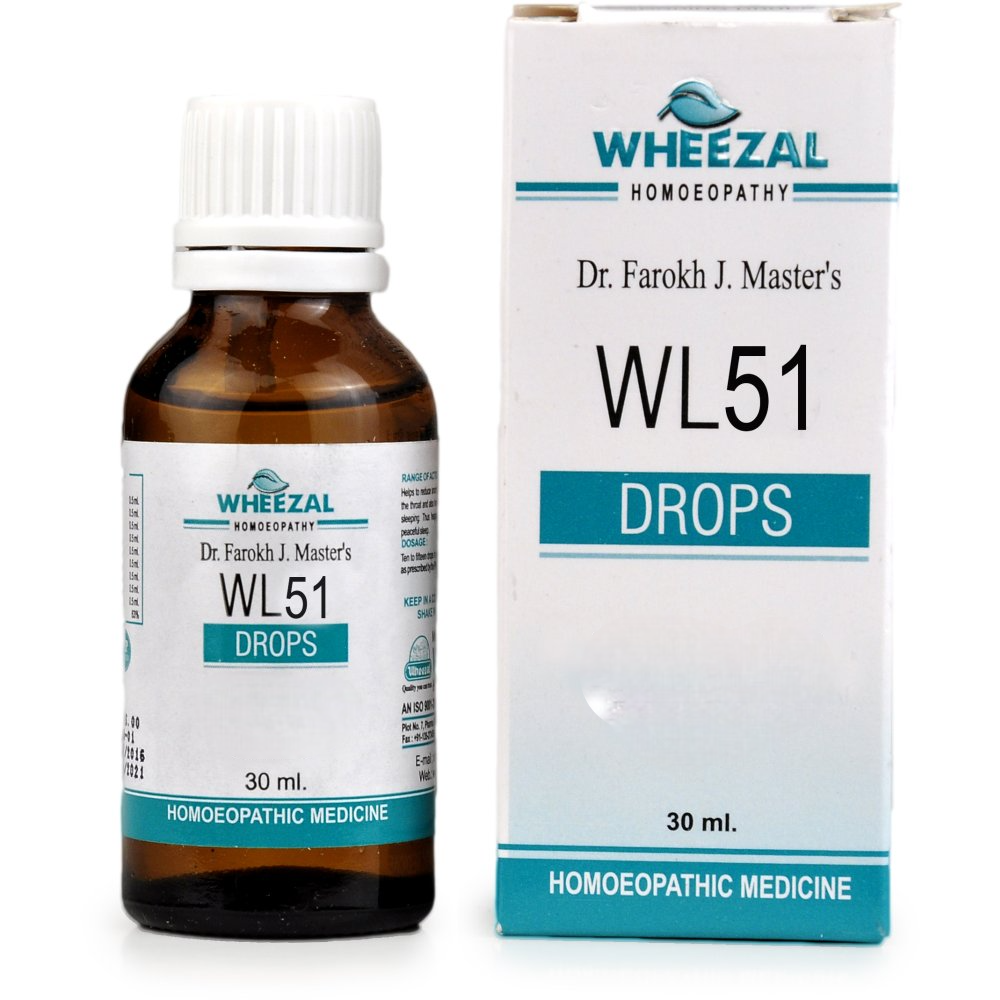 Wheezal Homeopathy WL-51 Drops  Grab2Buy Wheezal Grab2Buy