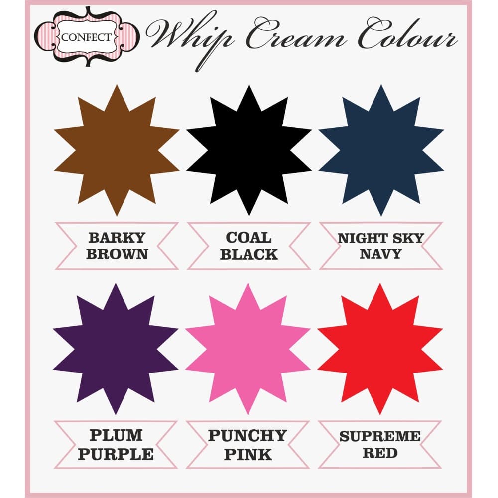 Confect Coal Black |  Whip Cream Colour