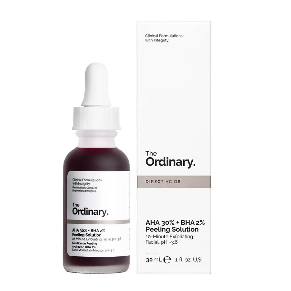 The Ordinary AHA 30% + BHA 2% Peeling Solution Serum  Grab2Buy The Ordinary Grab2Buy