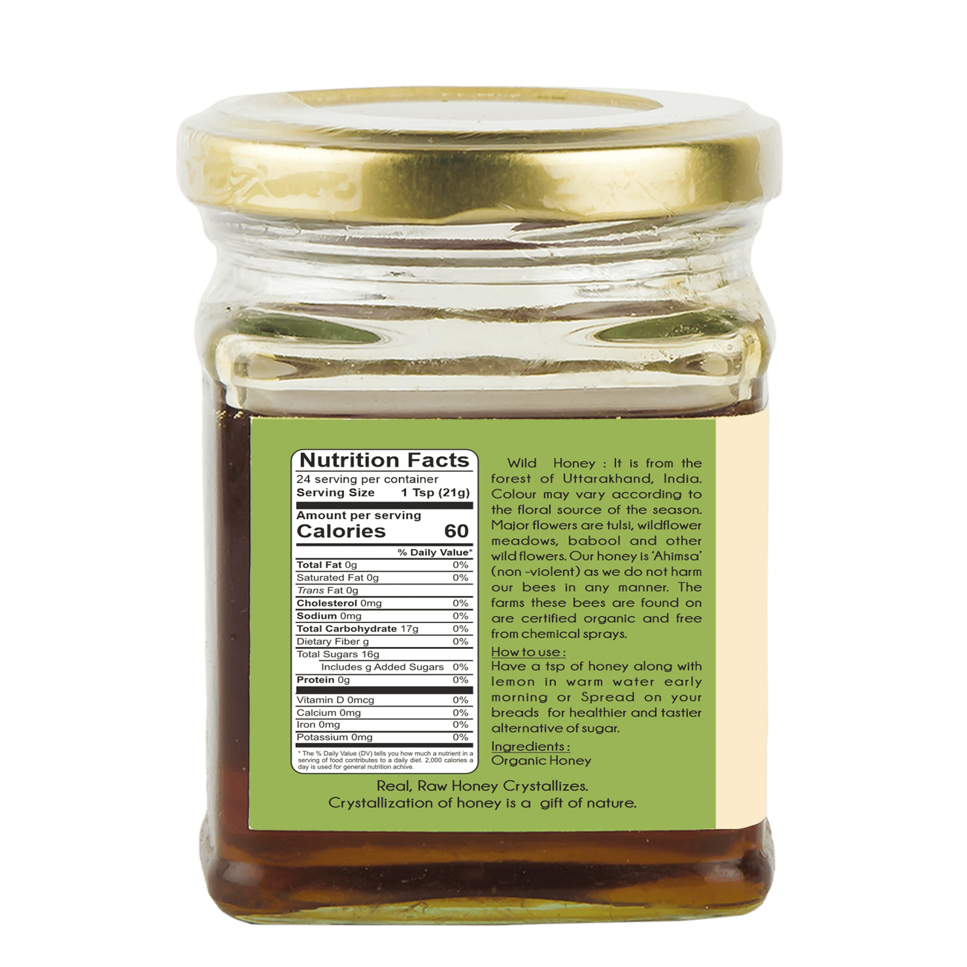Praakritik Organic Wild Forest Honey 