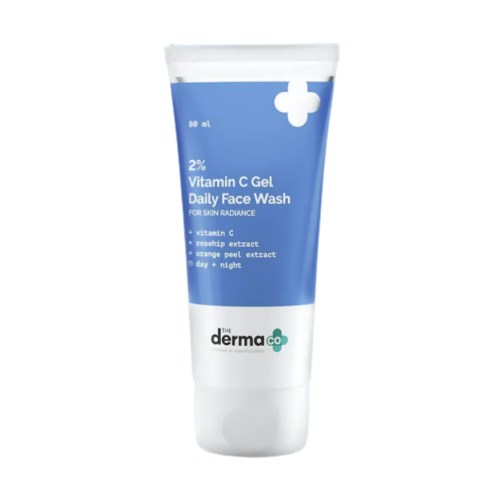 The Derma Co 2% Vitamin C Gel Daily Face Wash - Grab2buy