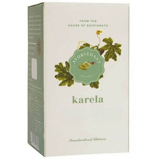 Baidyanath Jhansi Ayurvedant Karela Capsules 