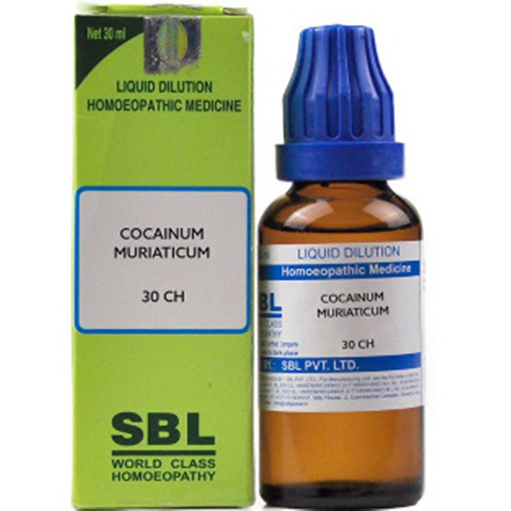 SBL Homeopathy Cocainum Muriaticum Dilution 