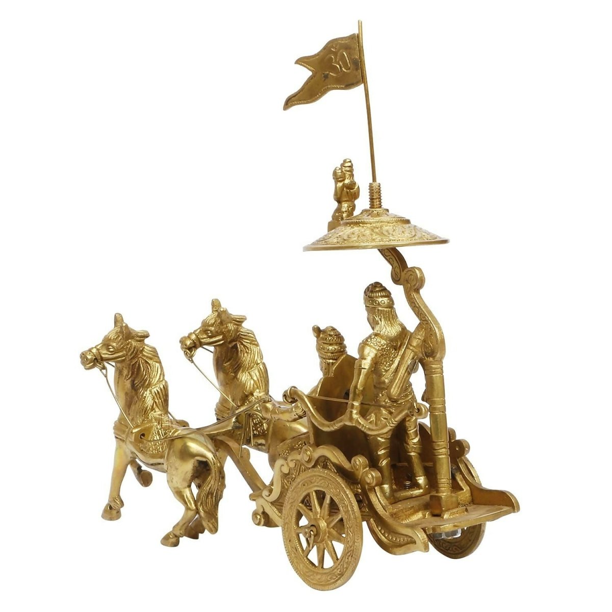 Artvarko Mahabharat Geeta Arjun Chariot Idol - Grab2buy