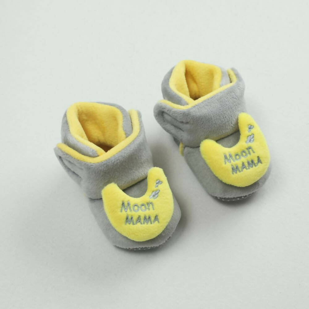 Tiny Bugs For Boys & Girls Baby Winter Booties - Grey  Grab2Buy Tiny Bugs Grab2Buy